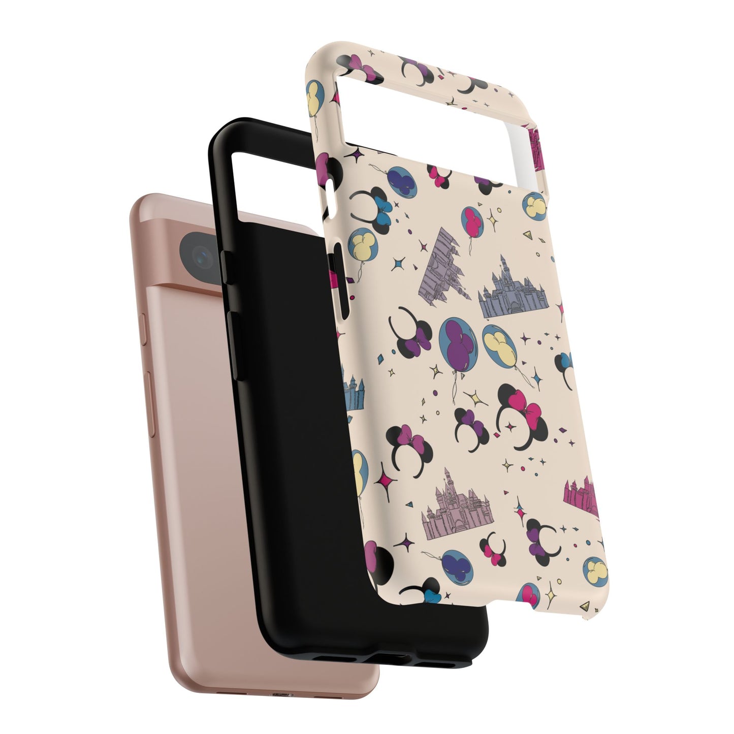 Whimsical Phone Case - Colorful Disney-Inspired Design
