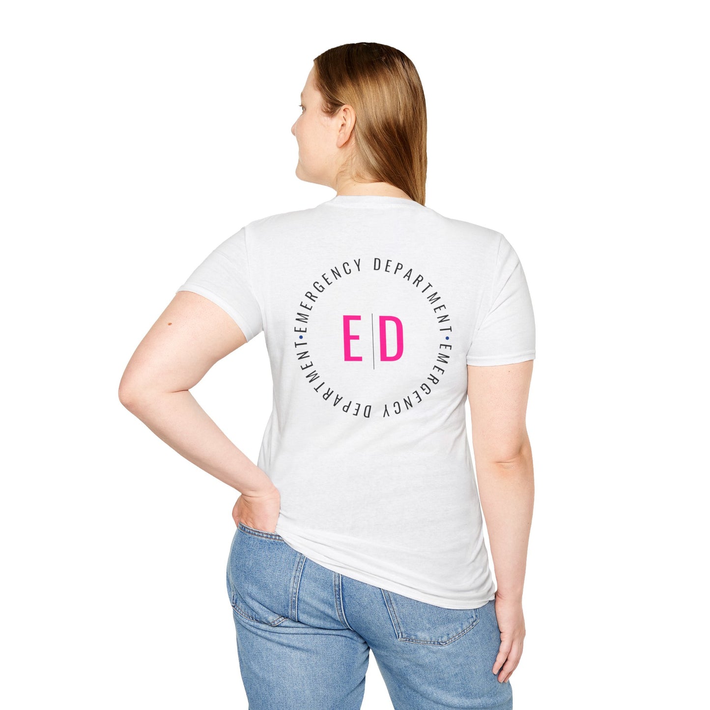 Unisex Emergency Department T-Shirt - Softstyle Tee for Healthcare Heroes