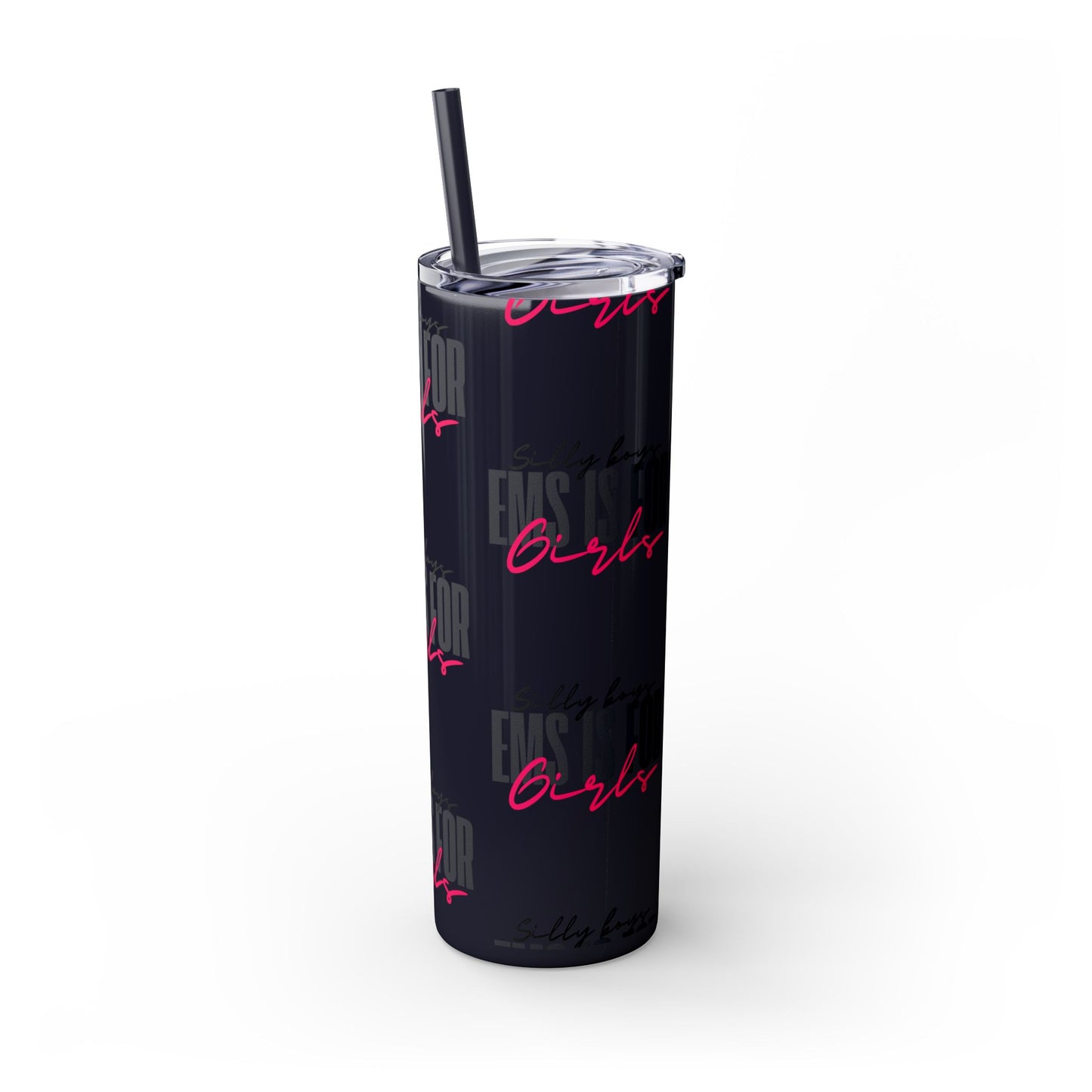 Silly Boys Skinny Tumbler with Straw, 20oz - Perfect Gift for EMT & Paramedics Celebrations