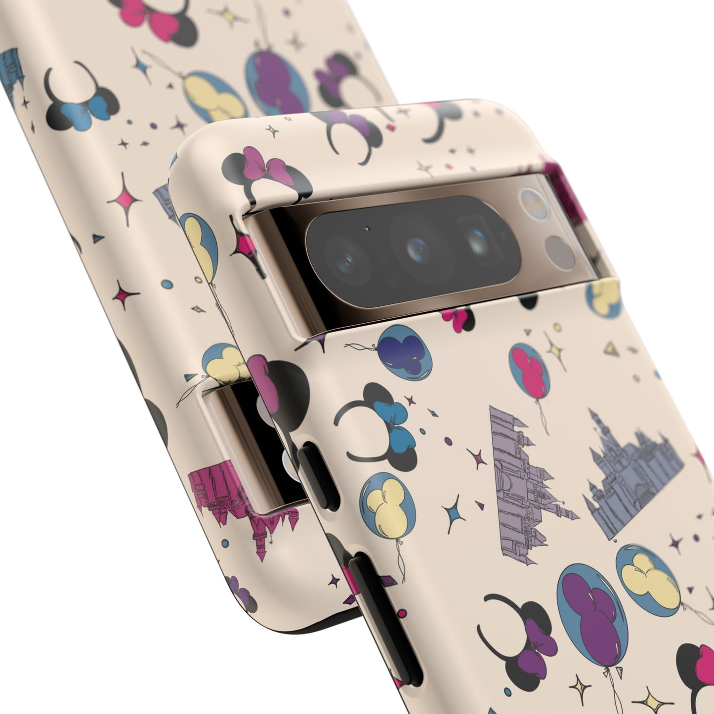 Whimsical Phone Case - Colorful Disney-Inspired Design