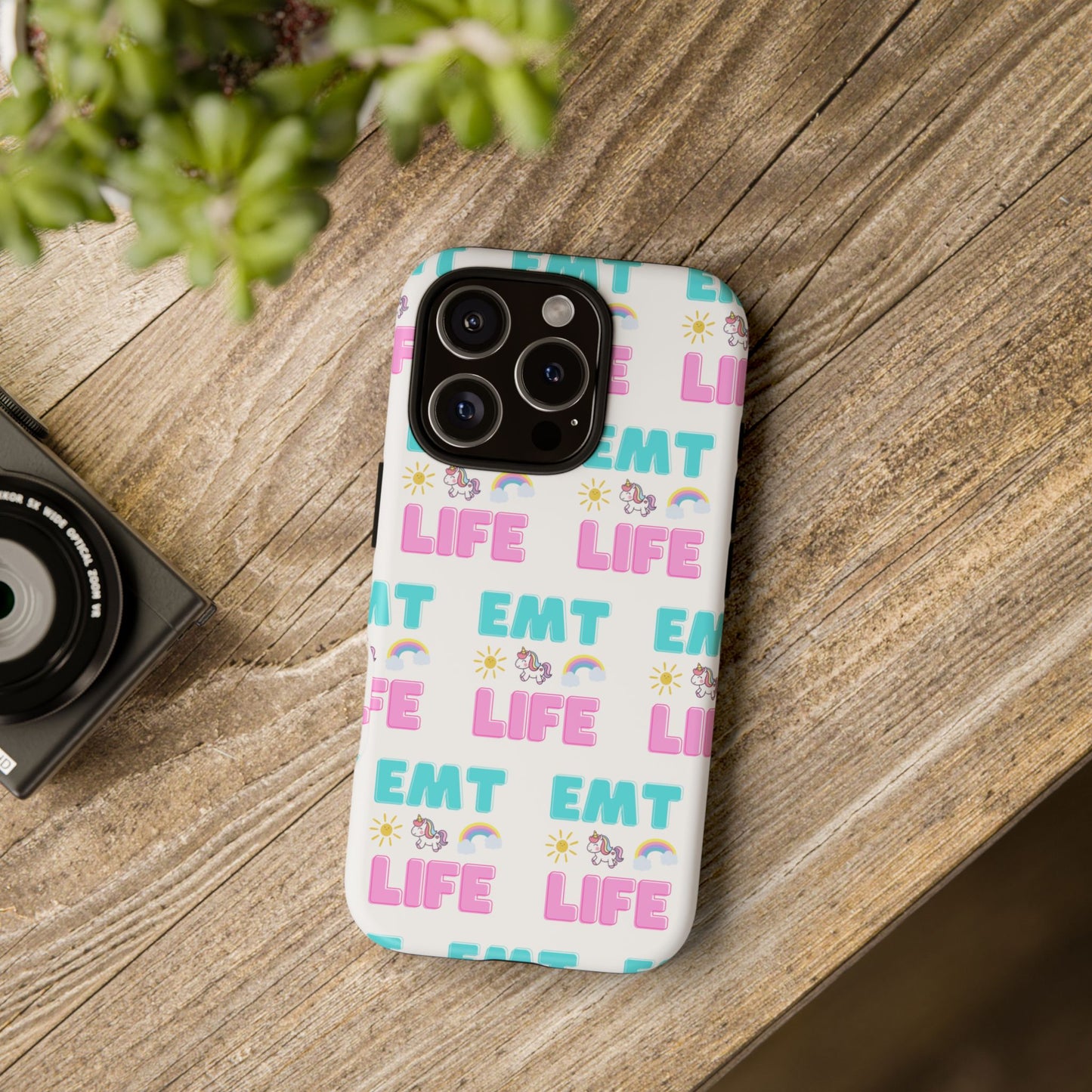 EMT Life Phone Case - Fun & Colorful Tough Case for EMTs