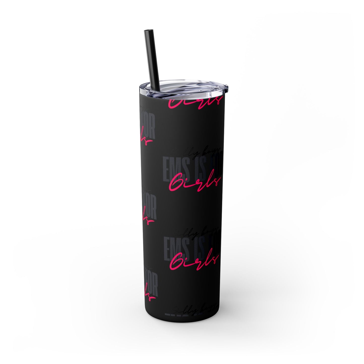 Silly Boys Skinny Tumbler with Straw, 20oz - Perfect Gift for EMT & Paramedics Celebrations