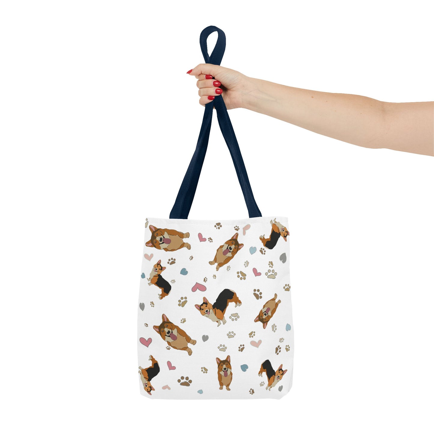 Playful Corgi Tote Bag – Perfect for Dog Lovers