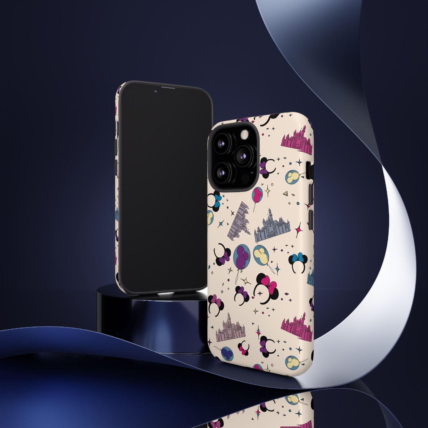 Whimsical Phone Case - Colorful Disney-Inspired Design