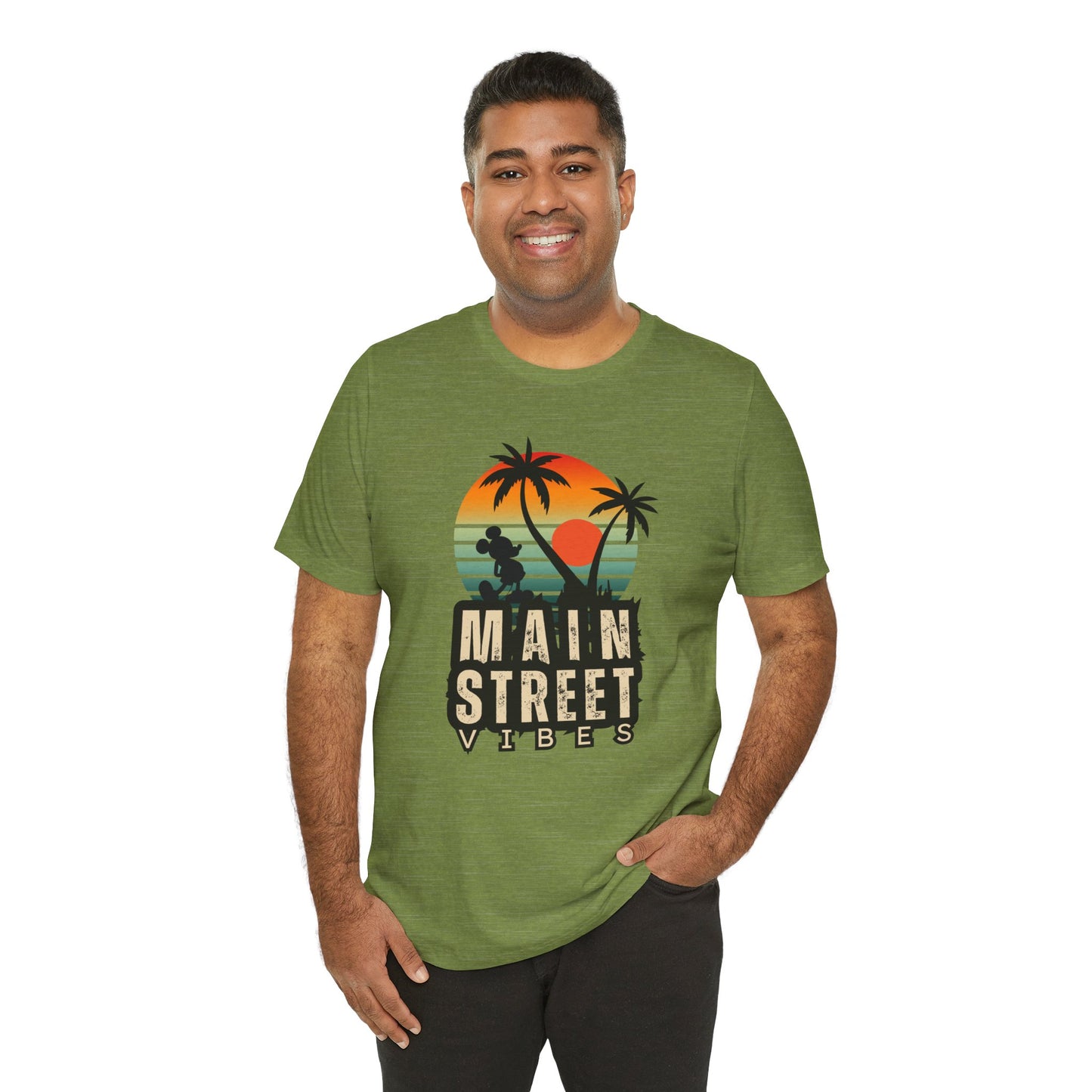 Main Street Vibes| Disneyland Tshirt| DisneyWorld| Unisex Graphic Tee| Vacation shirt
