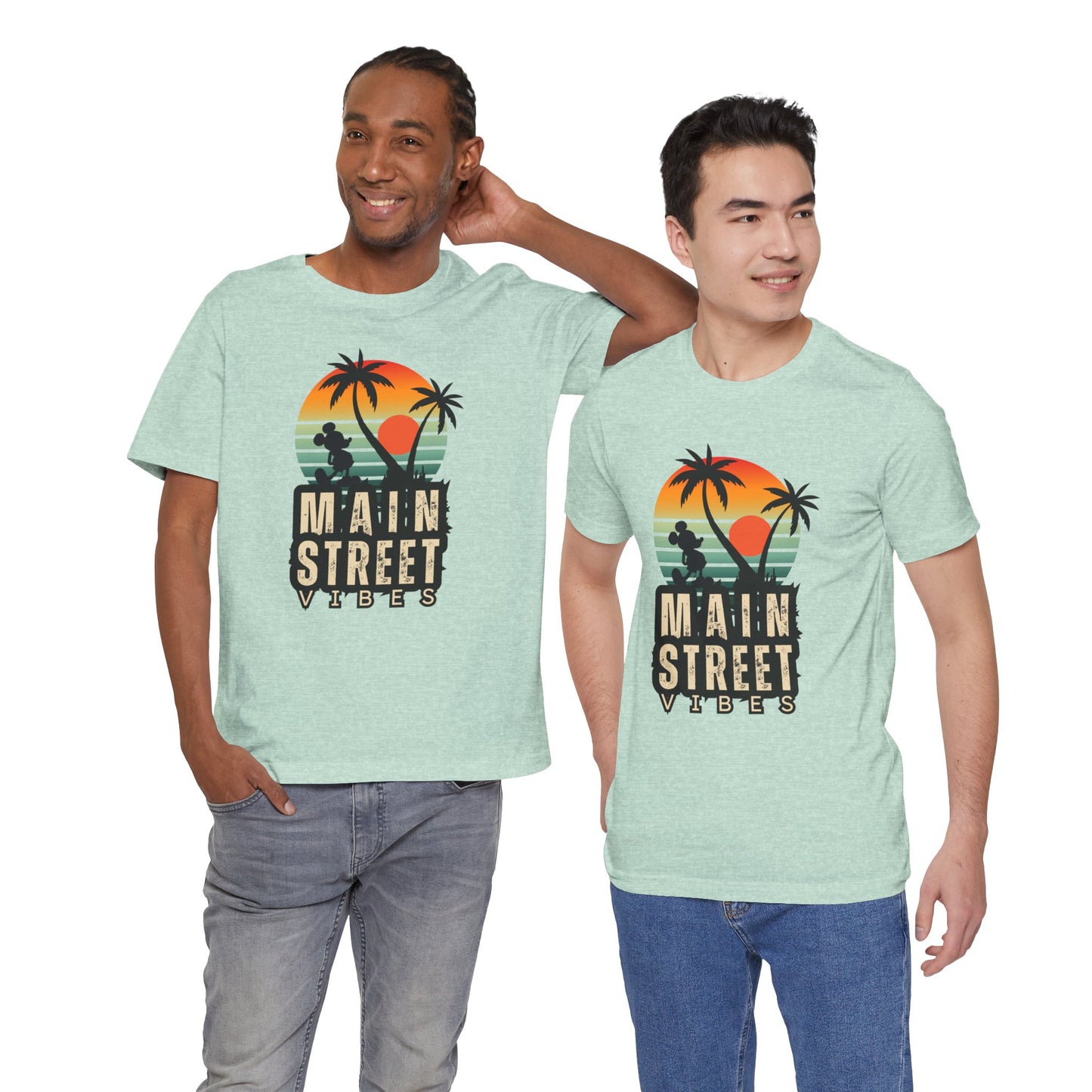 Main Street Vibes| Disneyland Tshirt| DisneyWorld| Unisex Graphic Tee| Vacation shirt