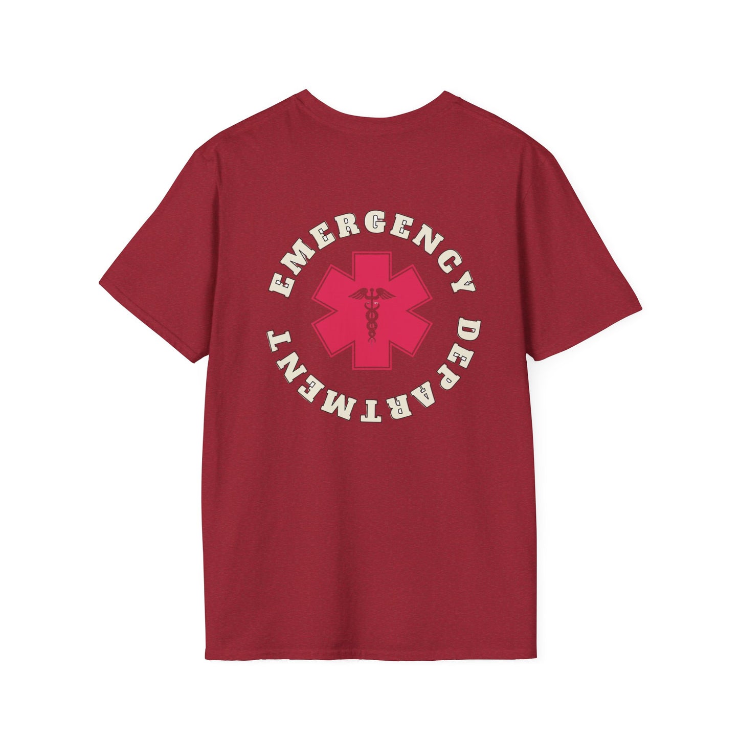Unisex Softstyle T-Shirt - Emergency Department Print Tee