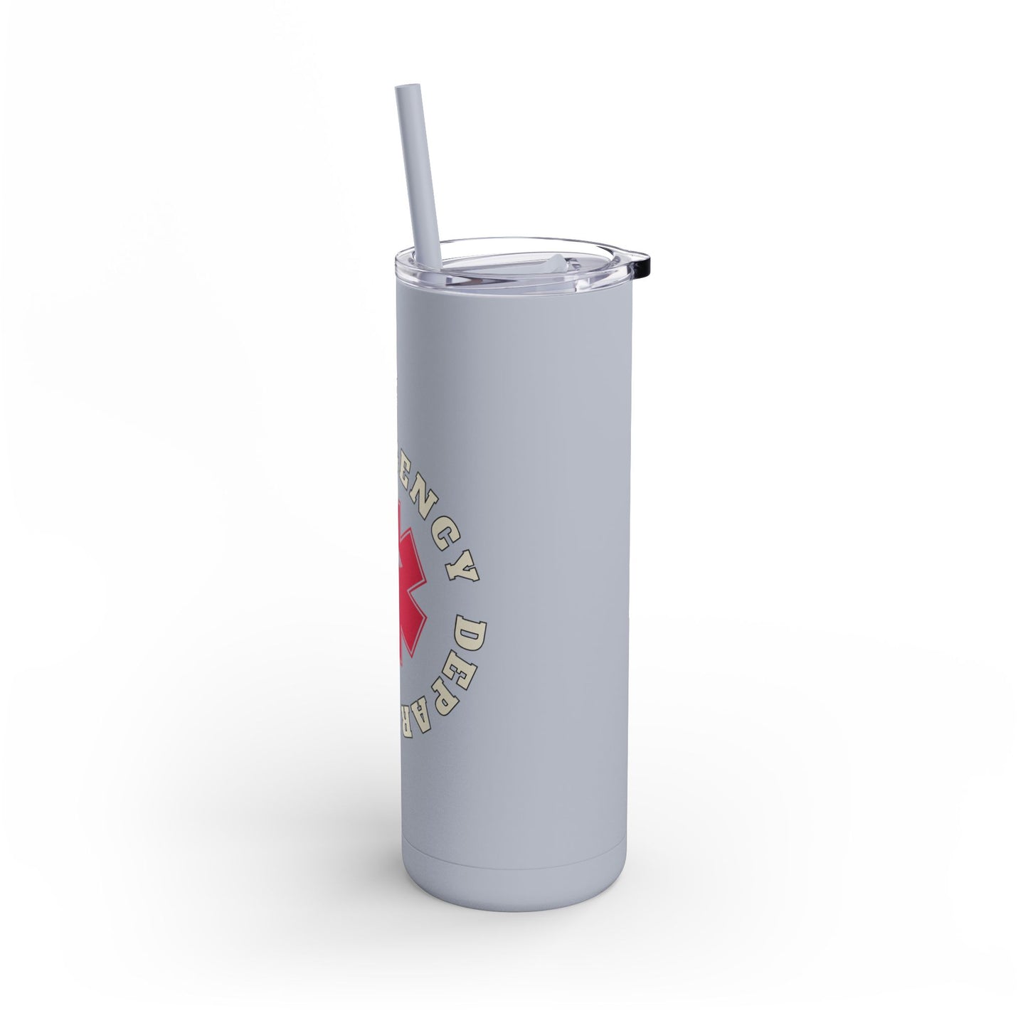 Emergency Department | EMS 20oz Skinny Tumbler - Matte Black