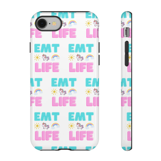 EMT Life Phone Case - Fun & Colorful Tough Case for EMTs