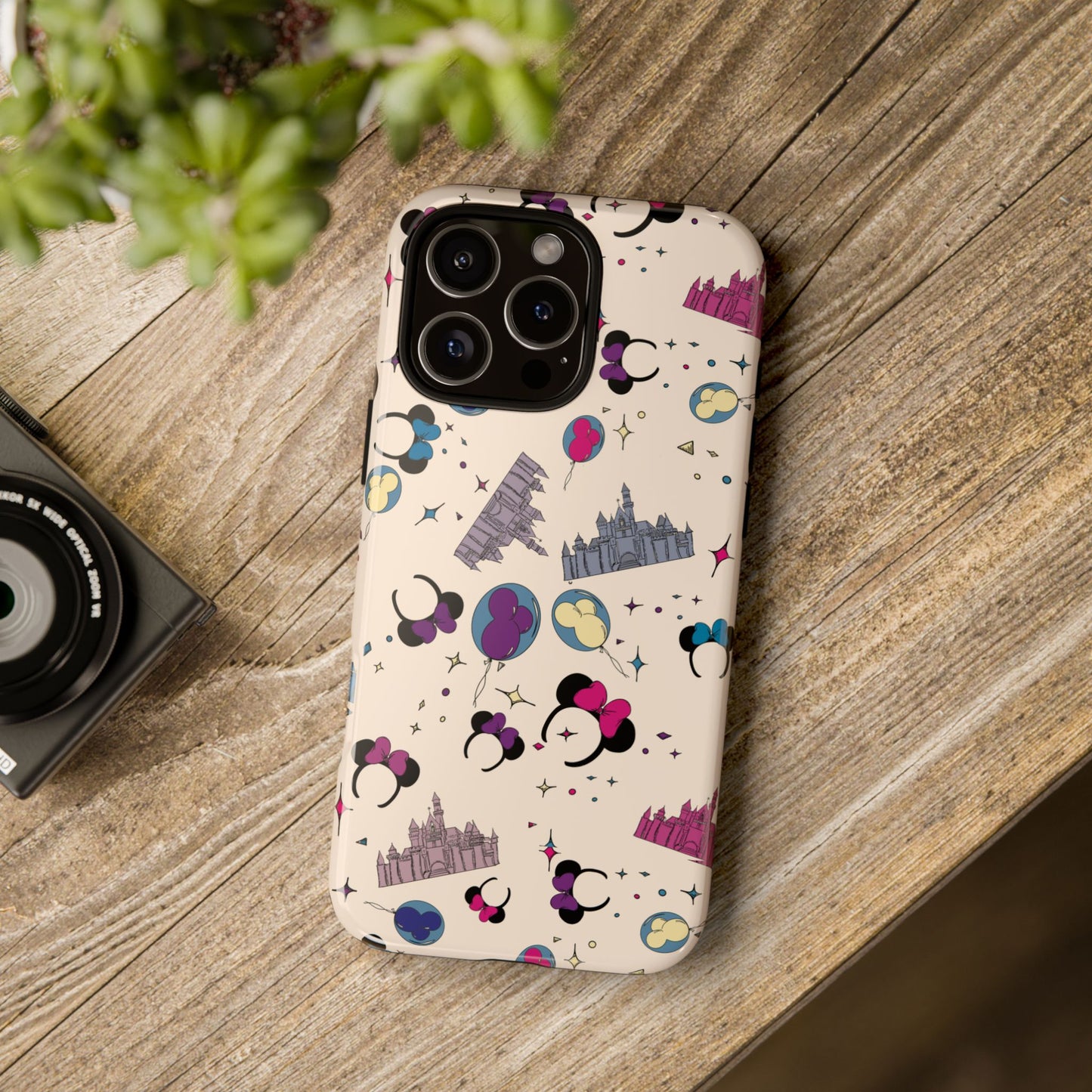 Whimsical Phone Case - Colorful Disney-Inspired Design