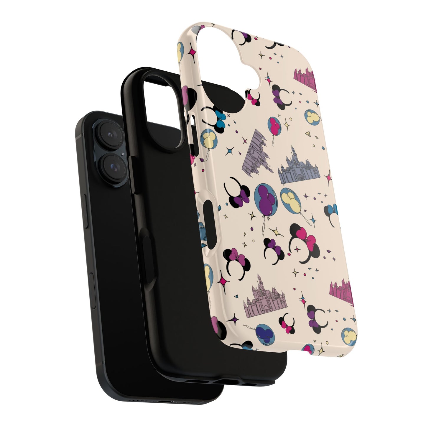 Whimsical Phone Case - Colorful Disney-Inspired Design