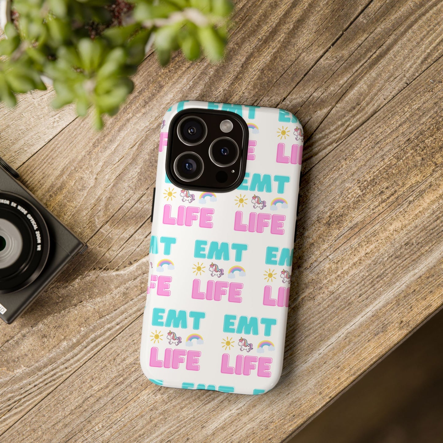 EMT Life Phone Case - Fun & Colorful Tough Case for EMTs