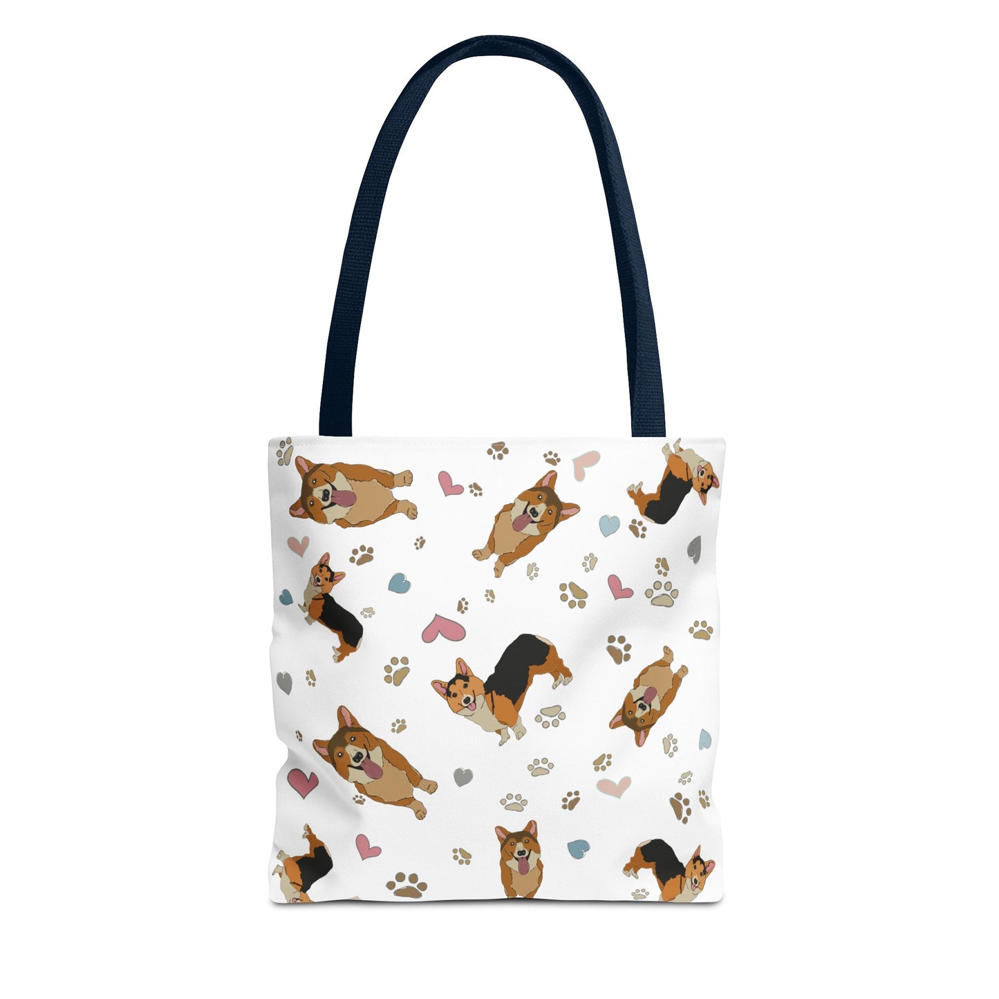 Playful Corgi Tote Bag – Perfect for Dog Lovers
