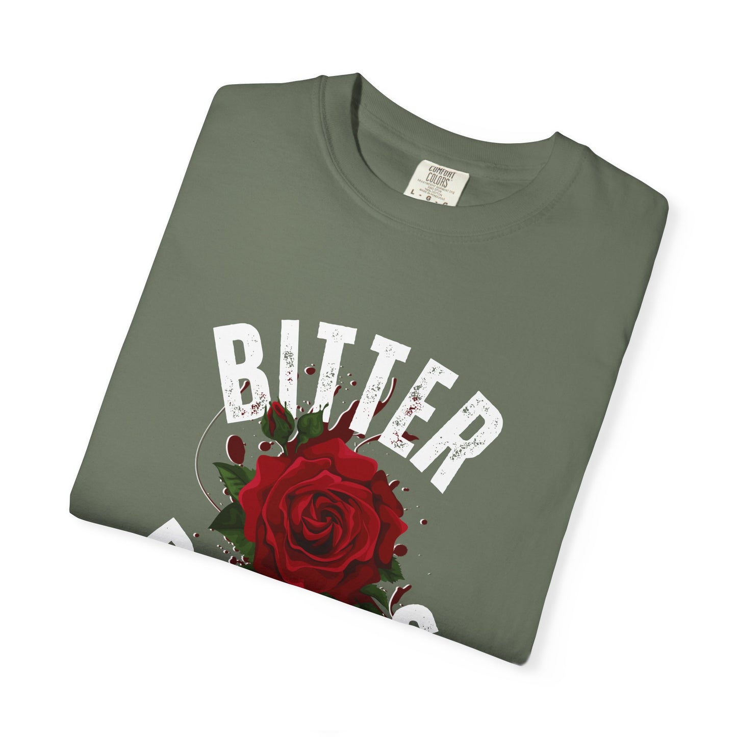 Bitter Bitches T-Shirt, Trendy Rose Graphic Tee, Unisex Apparel Gift, Casual Fashion, Statement Top, Birthday Gift, Gift for Friends