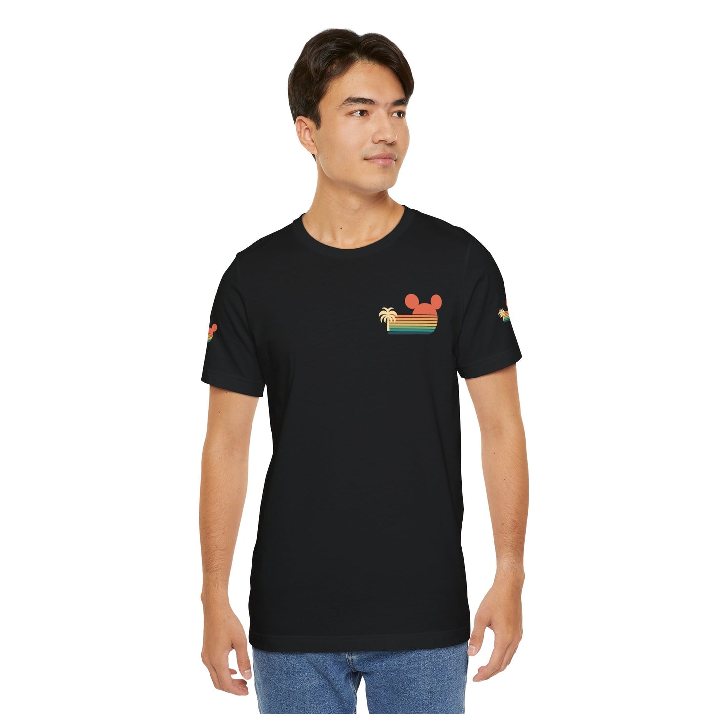 Retro Mickey Mouse summertime Short Sleeve Tee - Unisex Jersey T-Shirt