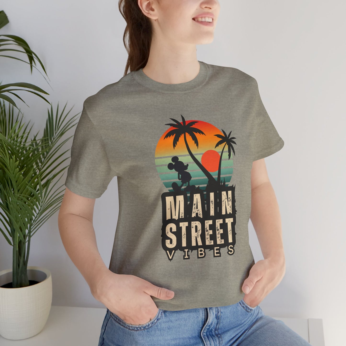 Main Street Vibes| Disneyland Tshirt| DisneyWorld| Unisex Graphic Tee| Vacation shirt