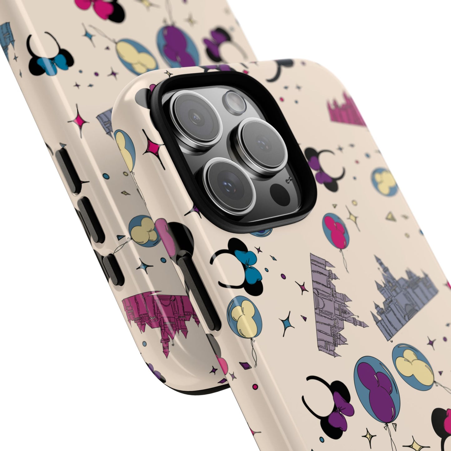 Whimsical Phone Case - Colorful Disney-Inspired Design