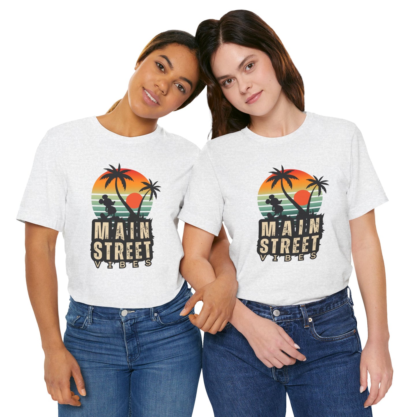 Main Street Vibes| Disneyland Tshirt| DisneyWorld| Unisex Graphic Tee| Vacation shirt