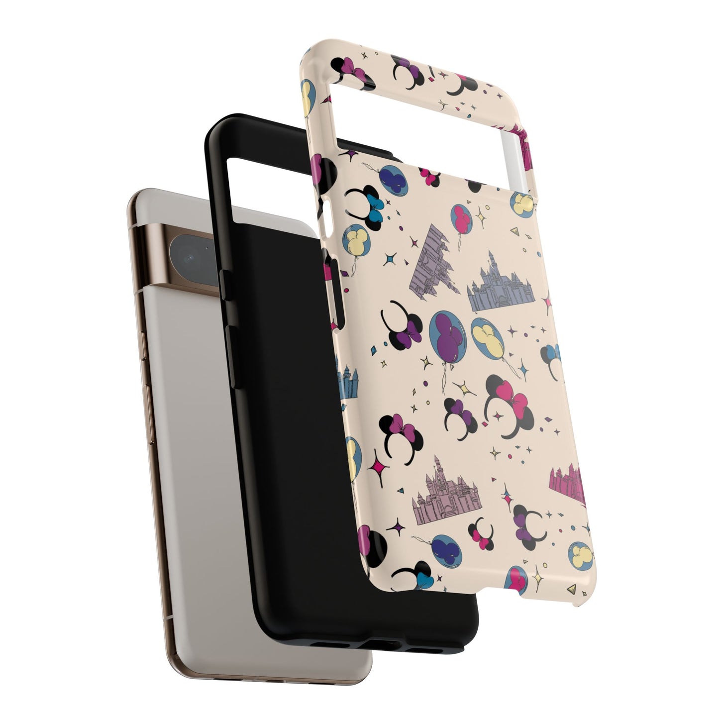 Whimsical Phone Case - Colorful Disney-Inspired Design
